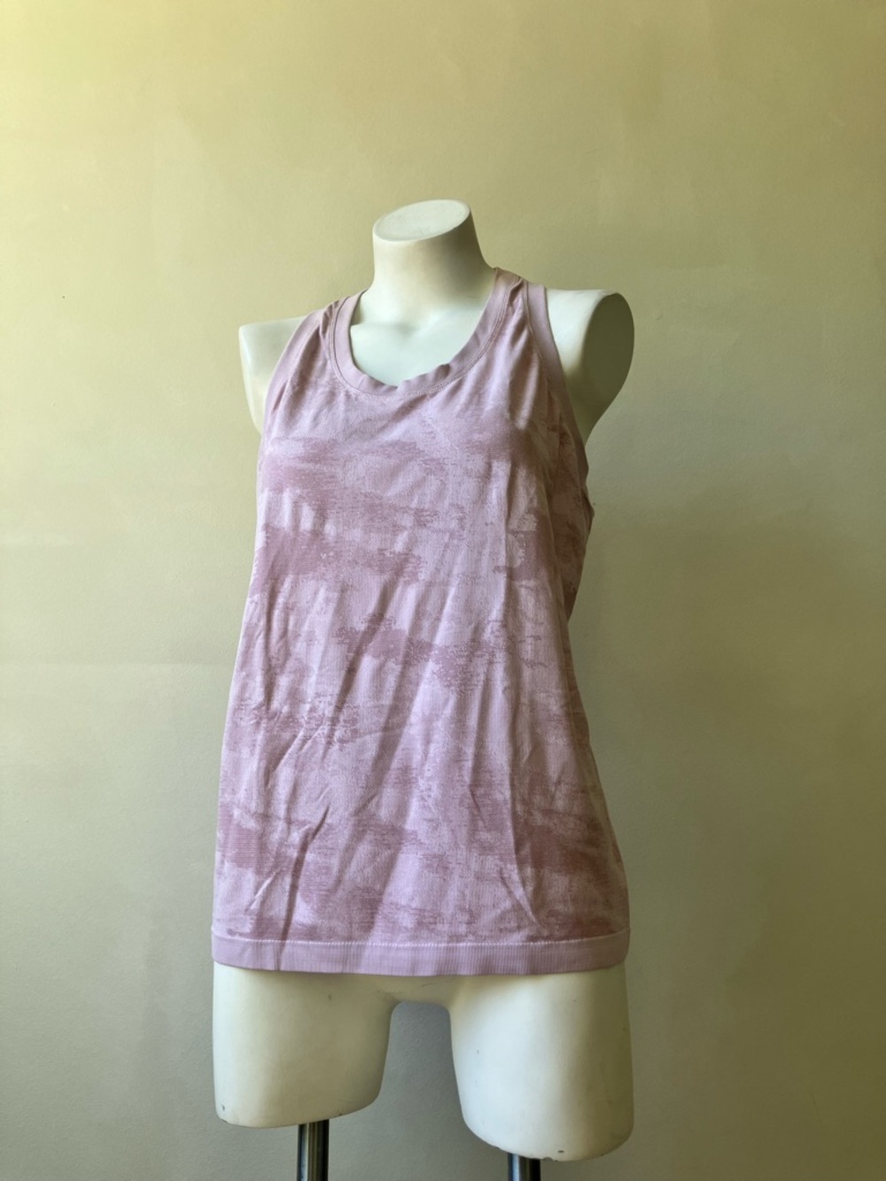 Athleta | Momentum Seamless Pink Camo Racerback Tank Top
